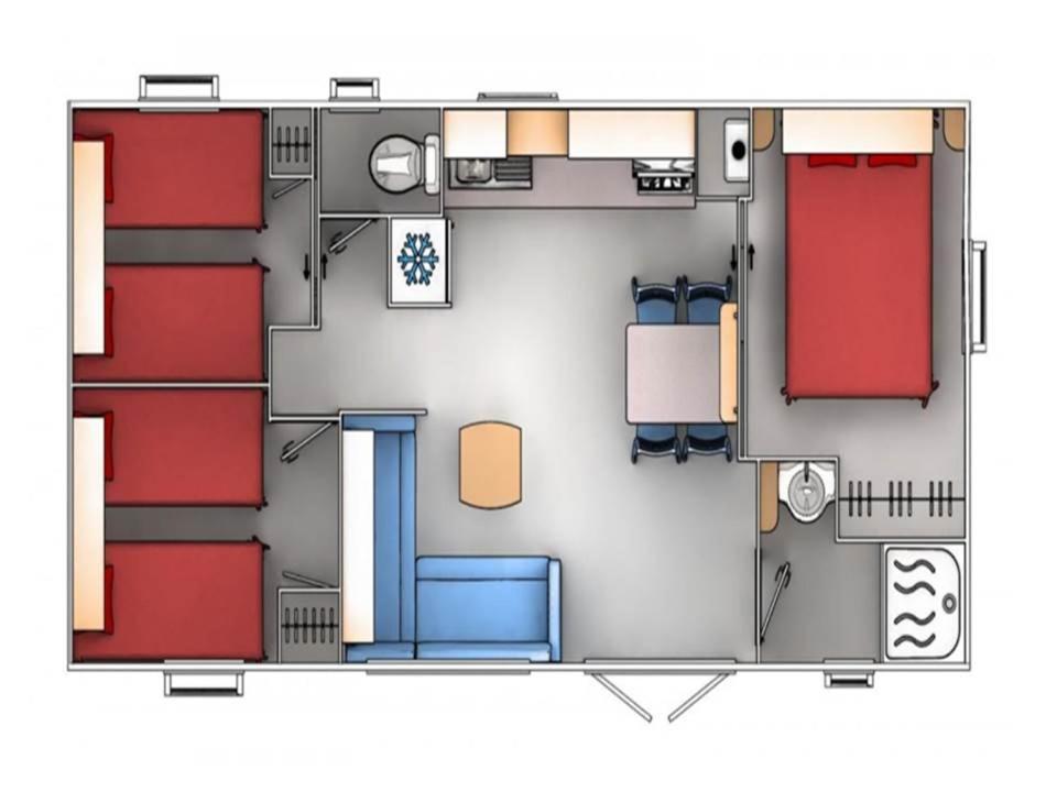 La résidence d'été Camping 3*